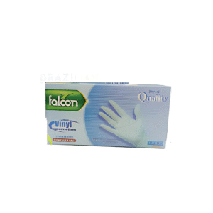Falcon Vinyl Examination Gloves – Powder Free, Disposable Safety Gloves