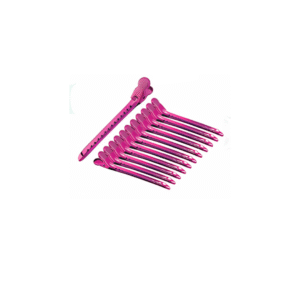 Steel Hair Clips – 6 PCS Pack for Salon Sectioning & Styling